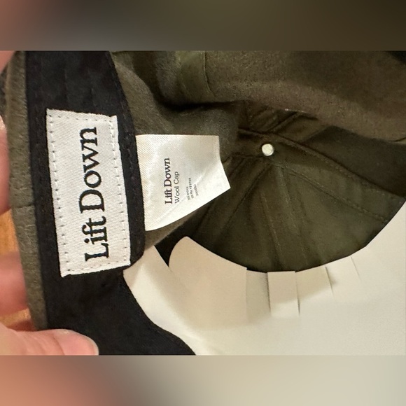 New Lift Down Wool Baseball Caps (2-Pack) | Charcoal & Olive Green - Picture 4 of 9